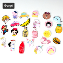 Girl bag decoration cartoon badge shoulder bag fun brooch backpack creative accessories Cute pin decoration