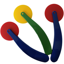 Kindergarten DIY Make Hand Tool Gear Cut Knife Children Rubber Clay Smooth Cutting Knife 3 Toothed Knives