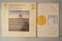 Beethovens 5 8 Symphony Karajan Karajan Beethoven West DG Black Gel LP