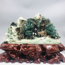  Direct supply from the source of Chinas four famous jadefamily great cause great cause Dushan jade ornaments 5950 grams