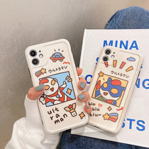 Japanese Comics Superman for iphone11 mobile phone case promax Apple x All-inclusive xr Anti-fall xs couple max Net red xsmax iphonex 8pl