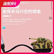 The Scribe Car Painting Line Will Follow The Line Walking Tour Line Black Tech Tankcar Toy Fun Net Red With Pen Car Scribe