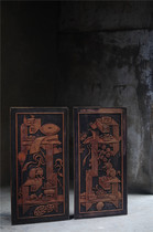 Ming screen antique old furniture old doors and windows antique wood carving old flower board carving board old wood carving board clear