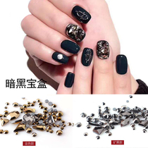 Luxury Net red mixed Super Flash nail decoration dark treasure box nail jewelry new Japanese nail Diamond Rhinestone