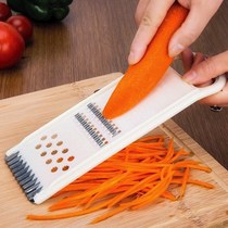  Carrot scraping Red Rob slicing set Carrot shredded planer diced potatoes Hand coarse shredded grater Handmade melon