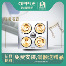 Embedded multifunctional bathroom light warm bath bully non integrated ceiling D71 ceiling ventilation warmer