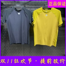 DESCENTE Disante RUNNING Mens Sports Short Sleeve Knitted T-shirt Spring 2021 D1131RTS41