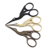 DIY hand scissors vintage metal tea scissors Cross stitch thread head embroidery scissors Household embroidery stainless steel tool