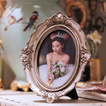  European-style light luxury table 6-inch photo frame decoration personality creative retro decoration photo customization children