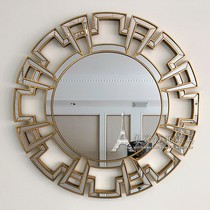 Eurostyle Extravaganza Decorative mirror wall Wall Accessories Hanging Mirror Custom Fireplace Mirror Sofa Background Wall Mirror Restaurant Mirror