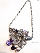 Big name designer 24k gold plated Giraffe Leopard Jungle Necklace