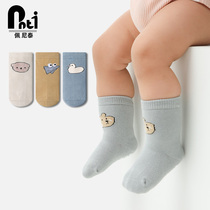 Penetai baby socks pure cotton socks autumn and winter new newborn birth socks boy and girl