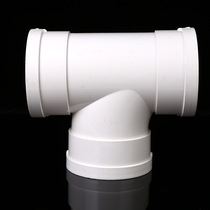 pvc tee drain pipe sewer pipe fittings joint 50 75 110 160 200 250pvc pipe fittings