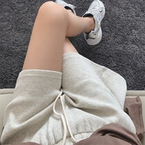 Large yards of pregnant women shorts summer net red five pants outside wearing a loose broad leg exercise pants 200 pounds