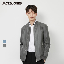 JackJones Jack Jones spring baseball collar casual pu jacket leather tide jacket mens clothing 220121565