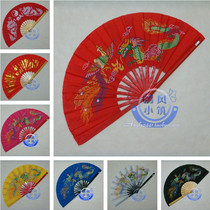 Dragon and Phoenix Fan Shuanglong Fan Kung Fu Fan Tai Chi Fan Performance Fan Dance Fan Fan Magnolia Bamboo Fan Bone