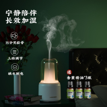 Almost new Nano aromatherapy humidifier light luxury fog silent night light home living room bedroom office