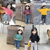 City of Beauty Girl Baby Thick Pocket base shirt Spring New Girl Wear Joker