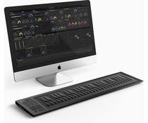 Roli Seboard RISE49 Multi-dimensional synthesizer with pedal stand