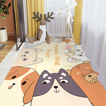 Cartoon Interior Balcony Full Floor Mat Waterproof Non-slip Washable Pvc Children Play Cushion Sub Rocking Chair Carpet
