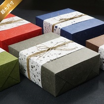 Gift wrapping paper large size Mid-Autumn Festival gift box retro wind Cloud soft yarn paper birthday gift paper set Boys