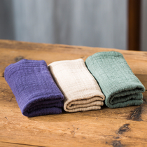 Jinglan cotton linen tea cloth tea towels Absorbent Thickened Tea Table Tea Mat Towel Kung Fu Tea Props Accessories Zen tea towels