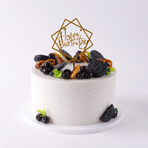 Simulation birthday cake model 2020 new net red popular strawberry Oreo fruit foam fake samples