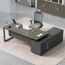 Supervisor Manager Desk Simple Office Furniture Computer Desk Executive Desk Boss Desk Financial Single Desk Chair Combination