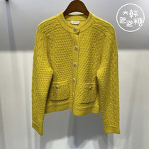 Discount Korea Bubble Gum TIME Korea 2021 Winter Knitted Cardigan TM2AA-KCD261W(OL)