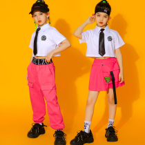 Childrens street dance jazz dance costumes 61 acting out of school and primary school students drugdrum performance suit girl walking show boomer