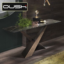 Rock Board Genguan Table Postmodern Minimalist Small Family Type Brief Creative Aisle Light Extravaganza Down The Aisle Shelf