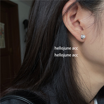 hellojune 925 Silver Freshwater Pearl Earrings