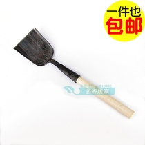 Handmade forged iron spatula traditional old-fashioned spatula anti-scalding spatula home cooking chef big iron pot shovel
