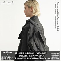  ATTEMPT AW19 Gray Suit with different Structure Quick Release Buckle Backpack