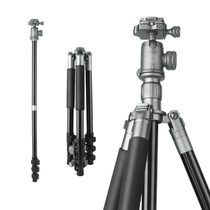 Light fitting era Q686 camera tripod single anti-photographic camera portable and stable triangular bracket tripod head suit