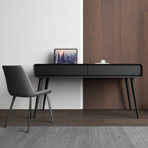 Modern minimalist small-family-style bedroom design ideographic style desk desk portfolio