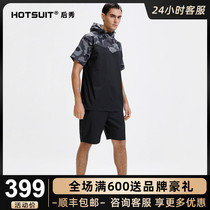 HOTSUIT Post-Show Storm Sweatsuit Men Suit Slideshow for Fat Summer Sports Running Fitness Pops for Mens Big Code