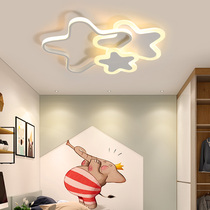 Childrens room light Creative Cloud bedroom lamp warm romantic creative personality Nordic boys and girls ceiling lamp