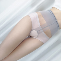 Sexy T Gear Ultra Slim Fit Pants Socks Fake Pussy accessories anti-seduces Transparent Nightclub Womens Big Guy Silk Stockings