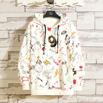 nasa cavemptT shirt lovers clothes men Spring and Autumn loose European and American High Street coat hooded Tide brand women ing