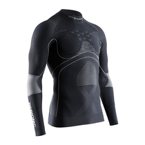 X-BIONIC can strengthen 4 0 Half high collar mens sports running cycling skiing sweating thermal underwear