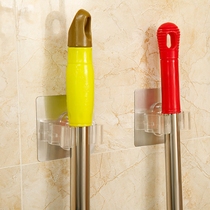 Powerful mop rack free of punch and sweep of hook toilet shelve viscose rack mop wall-mounted cassette holder