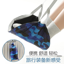 Long-distance airplane travel sleeping foot rest foot foot high-speed rail leg pedal hammock car foot pedal