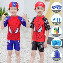 Childrens swimsuit boy swimsuit swimsuit swimming trunks suit split one-piece swimsuit CUHK Tong Kids beach bathing suit
