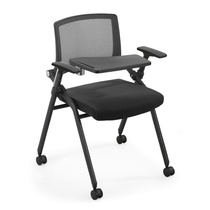 Training chair with writing Board Folding Conference chair classroom office chair mesh staff chair removable folding training Chair