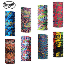 Touteng outdoor variety magic headscarf men and women riding mountaineering desert sunscreen breathable sweat-absorbing headscarf seamless