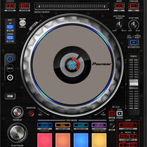 Pioneer CDJ-800 850 900 1000 2000nexus nxs2 SZ RZ turntable sticker disc player