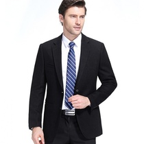 Spring and autumn mens woolen suit jacket business casual woolen jacket slim jacket dad suit