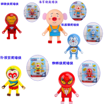 New special childrens tricky toys Climbing wall man robot shaking sound network Red Sea bath pig kindergarten creative small gifts