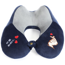U-shaped pillow Lying on the beauty salon massage bed with lying face face pad neck pillow round massage chest pillow travel pillow